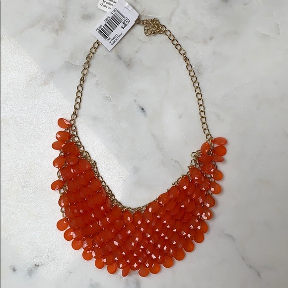 Macy's Jewelry - faceted tear-drop beaded statement necklace